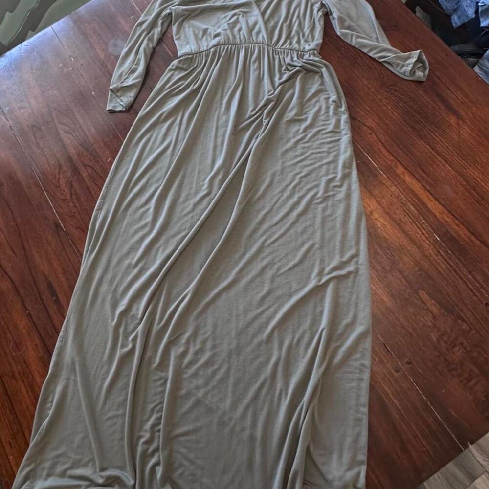 Mother Women's Green and Khaki Dress